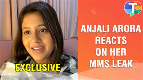 anjali arora mms leak video|Anjali Aroras morphed video is under investigation, latter soon to ...